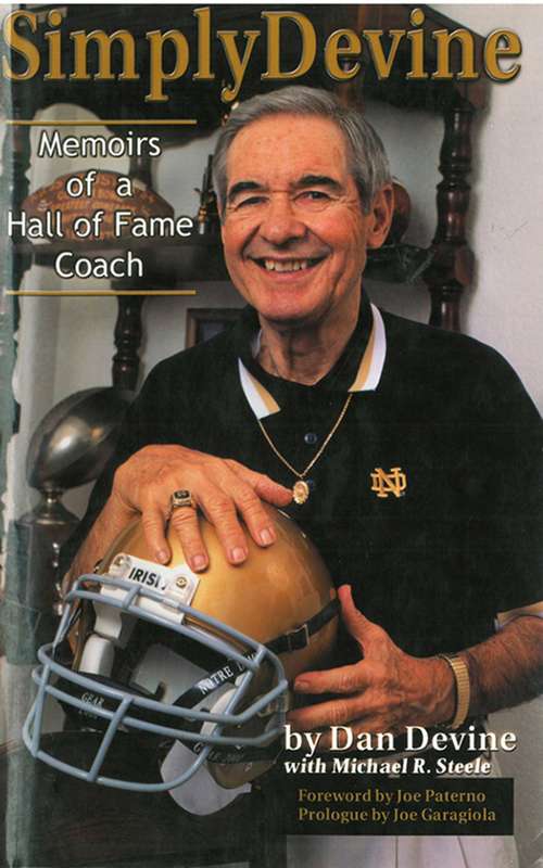 Book cover of Simply Devine: Memoirs of a Hall of Fame Coach