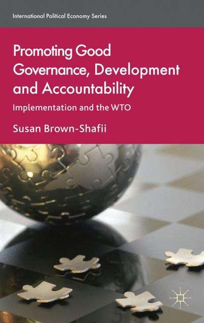 Book cover of Promoting Good Governance, Development and Accountability