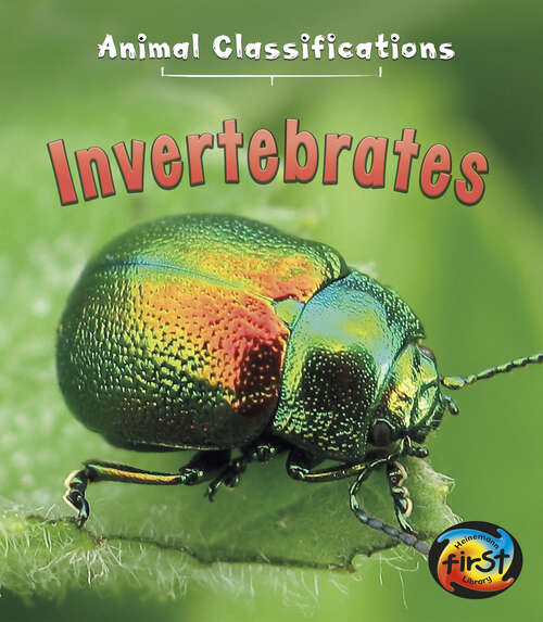 Book cover of Invertebrates (Animal Classifications Ser.)