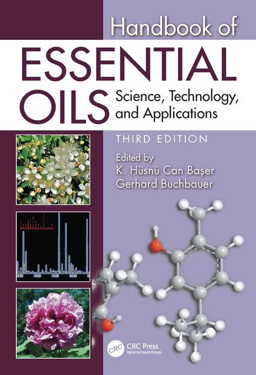 Book cover of Handbook of Essential Oils: Science, Technology, and Applications (3)