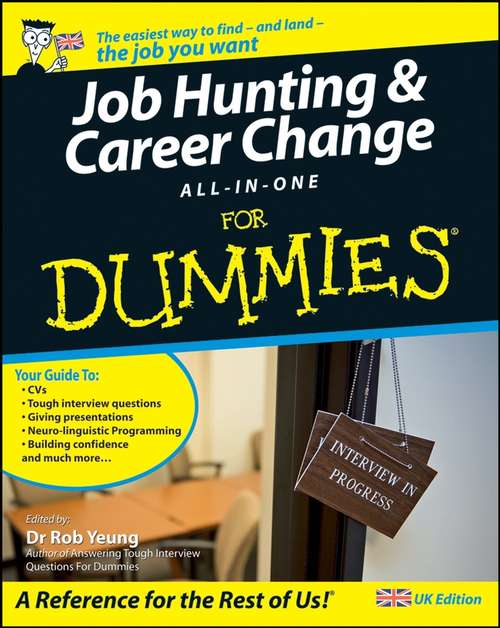 Book cover of Job Hunting and Career Change All-In-One For Dummies
