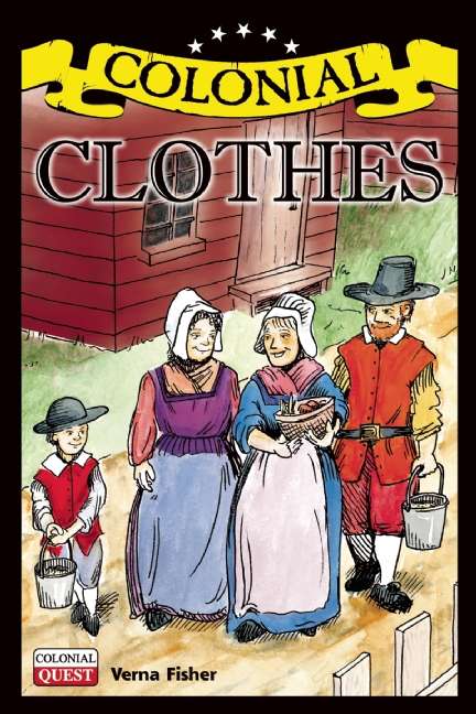 Book cover of Colonial Clothes