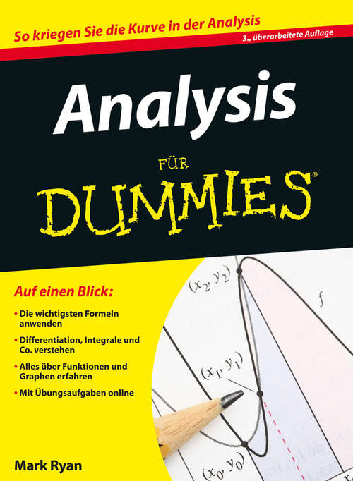 Analysis für Dummies (Für Dummies)