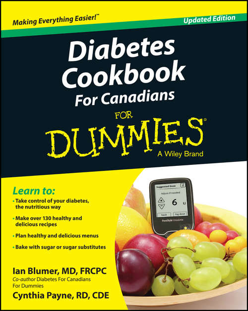 Book cover of Diabetes Cookbook For Canadians For Dummies