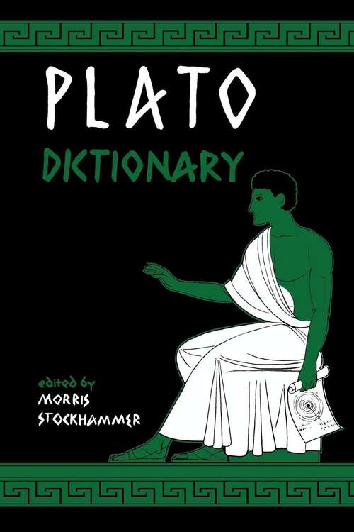 Book cover of Plato Dictionary