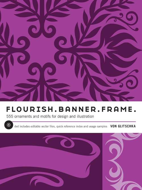 Book cover of Flourish. Banner. Frame.