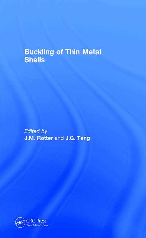 Book cover of Buckling of Thin Metal Shells (1)