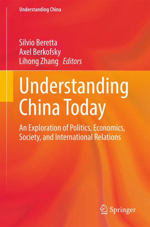 Book cover of Understanding China Today