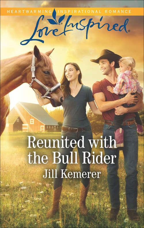 Book cover of Reunited with the Bull Rider: The Amish Suitor Reunited With The Bull Rider Her Fresh Start Family (Wyoming Cowboys #2)