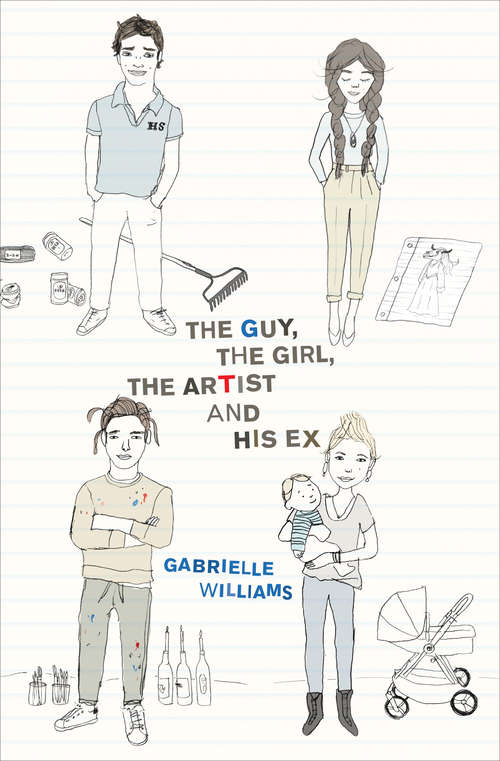 Book cover of The Guy, the Girl, the Artist and His Ex