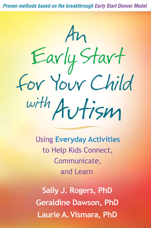 Book cover of Early Start for Your Child with Autism