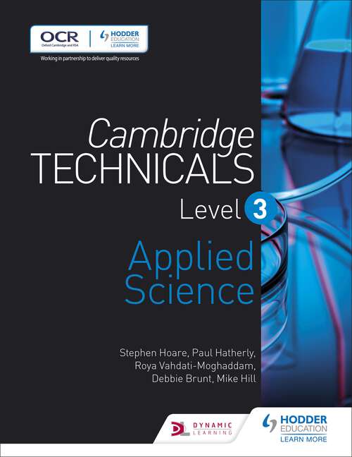 Book cover of Cambridge Technicals Level 3: Laboratory Skills