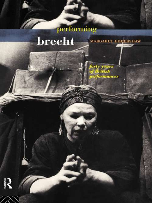 Book cover of Performing Brecht