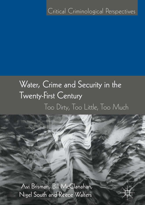 Water, Crime and Security in the Twenty-First Century: Too Dirty, Too Little, Too Much (Critical Criminological Perspectives )