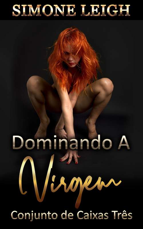 Book cover of Dominando a Virgem - Conjunto de Caixas Três: Um Romance BDSM Ménage Erótico (Dominando a Virgem #3)