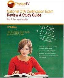 Book cover of National Occupational Therapy Assistant Certification Exam Review and Study Guide (3rd Edition)