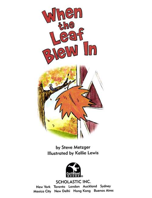 Book cover of When the Leaf Blew In