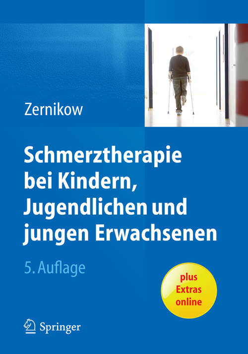 Book cover of Schmerztherapie bei Kindern, Jugendlichen und jungen Erwachsenen