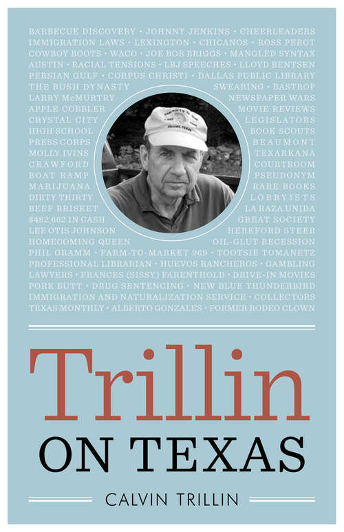 Book cover of Trillin on Texas