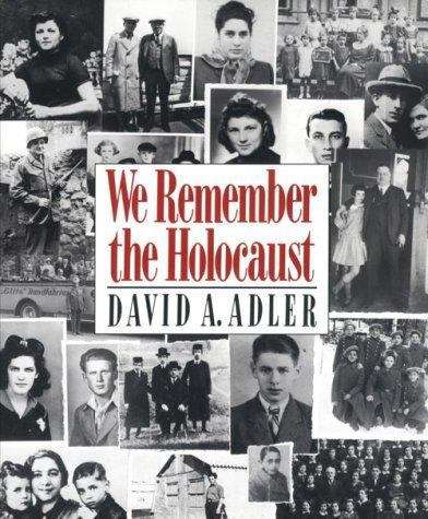 Book cover of We Remember the Holocaust