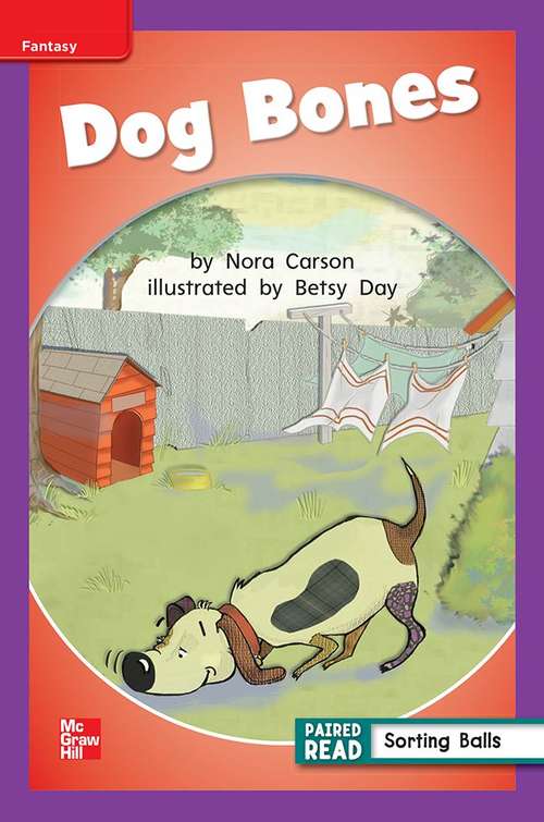 Book cover of Dog Bones [ELL Level, Grade 1]