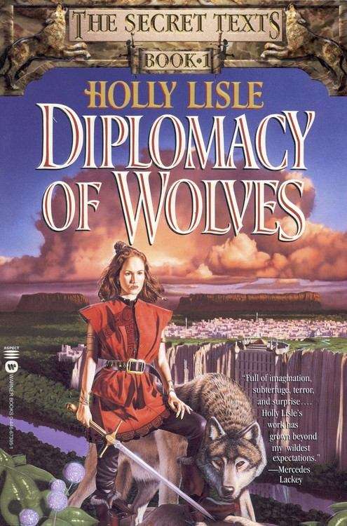 Book cover of Diplomacy of Wolves (Secret Texts #1)