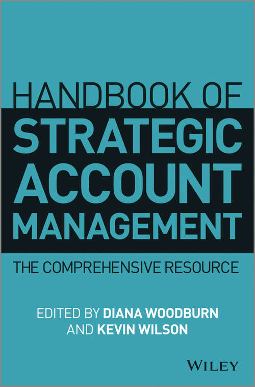 Book cover of Handbook of Strategic Account Management