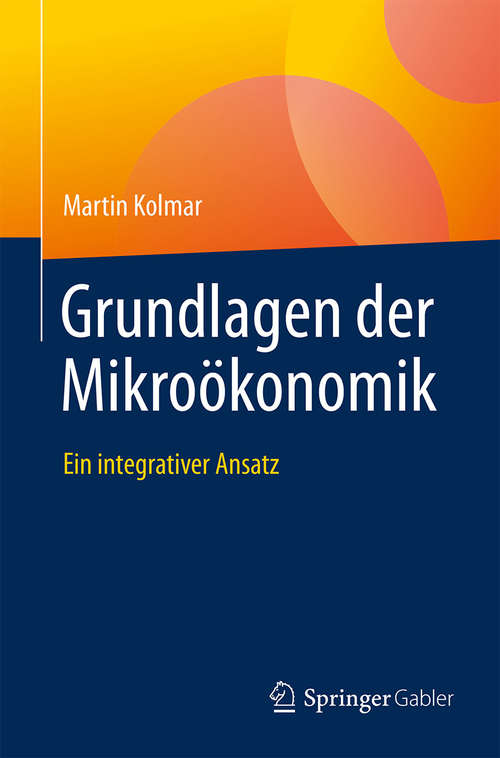Book cover of Grundlagen der Mikroökonomik