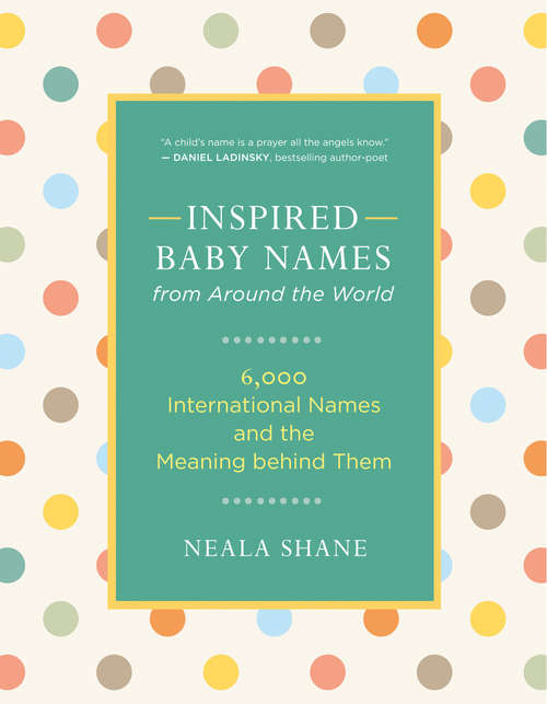 Book cover of Inspired Baby Names from Around the World