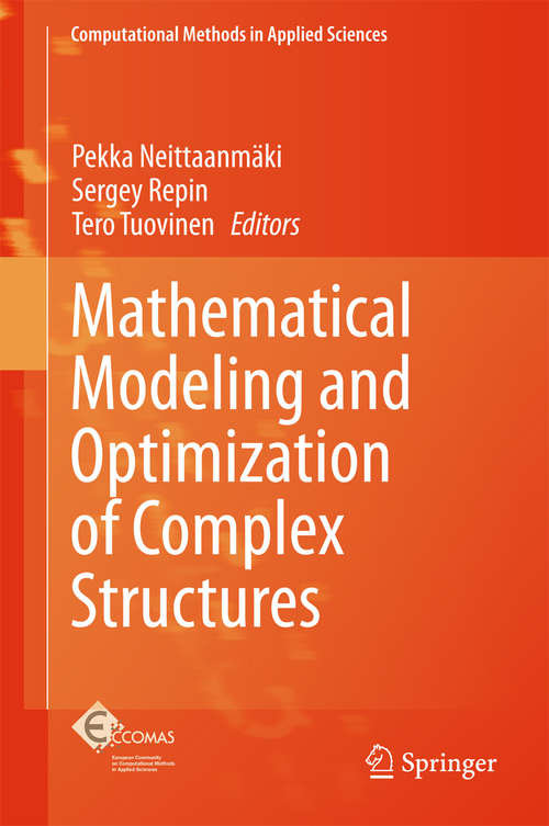 Book cover of Mathematical Modeling and Optimization of Complex Structures