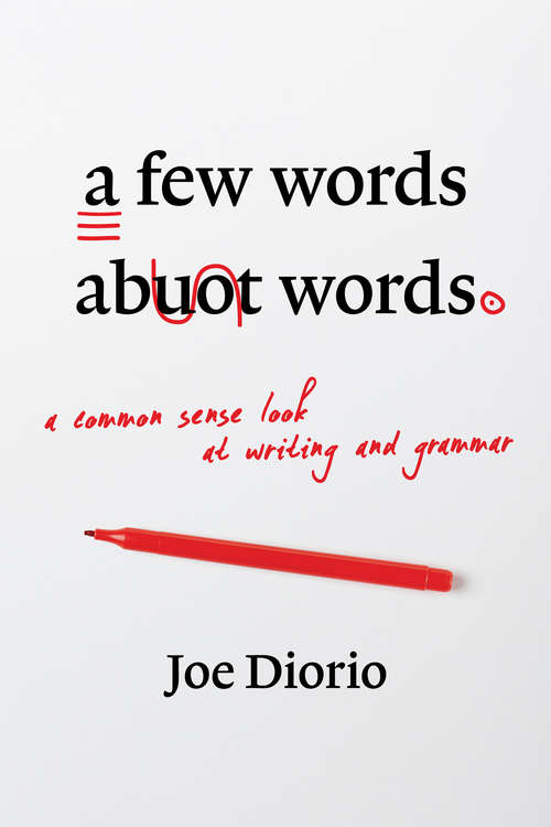 Book cover of A Few Words About Words
