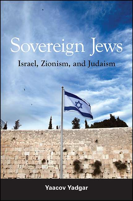 Book cover of Sovereign Jews: Israel, Zionism, and Judaism