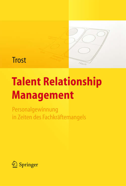 Book cover of Talent Relationship Management