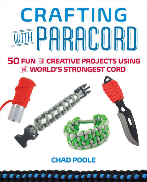 Book cover of Crafting with Paracord