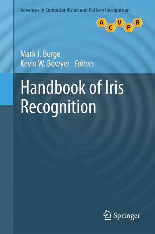 Book cover of Handbook of Iris Recognition