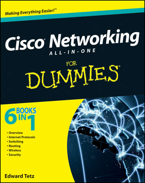 Book cover of Cisco Networking All-in-One For Dummies