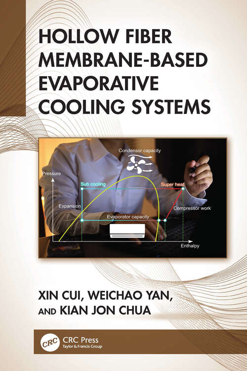 Book cover of Hollow Fiber Membrane-Based Evaporative Cooling Systems (1)
