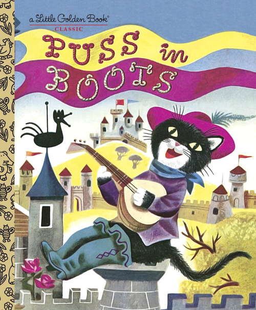 Book cover of Puss in Boots (Little Golden Book)