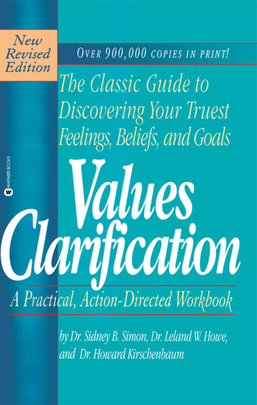 Book cover of Values Clarification: A Practical, Action-Directed Workbook