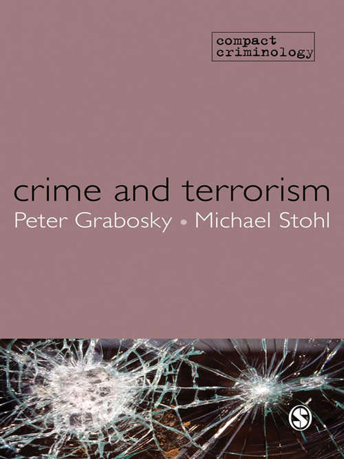 Book cover of Crime and Terrorism (Compact Criminology)
