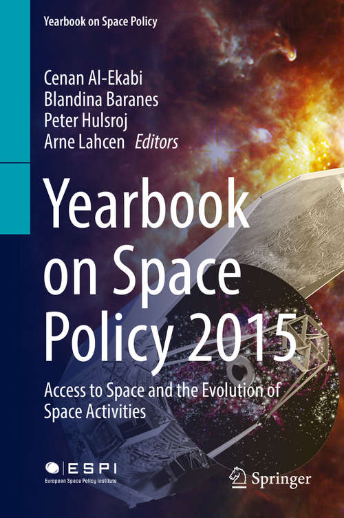 Book cover of Yearbook on Space Policy 2015