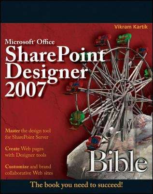 Book cover of Microsoft Office SharePoint Designer 2007 Bible
