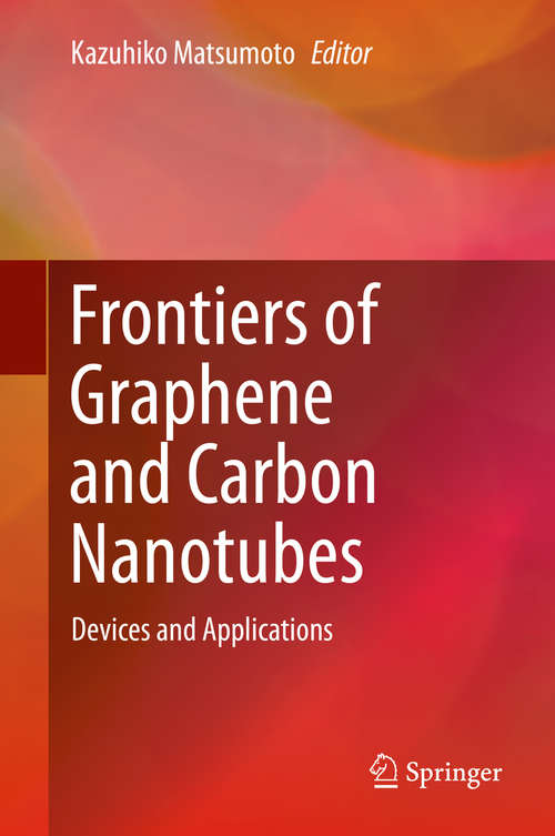 Book cover of Frontiers of Graphene and Carbon Nanotubes