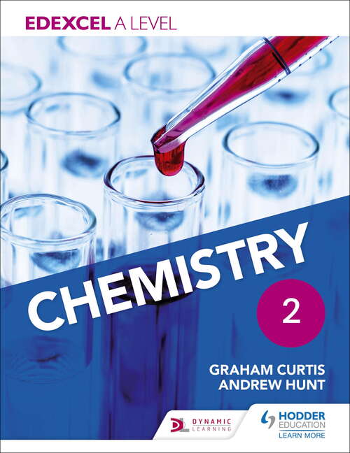 Book cover of Edexcel A Level Chemistry Student Book 2