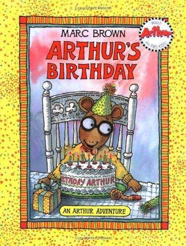 Book cover of Arthur's Birthday
