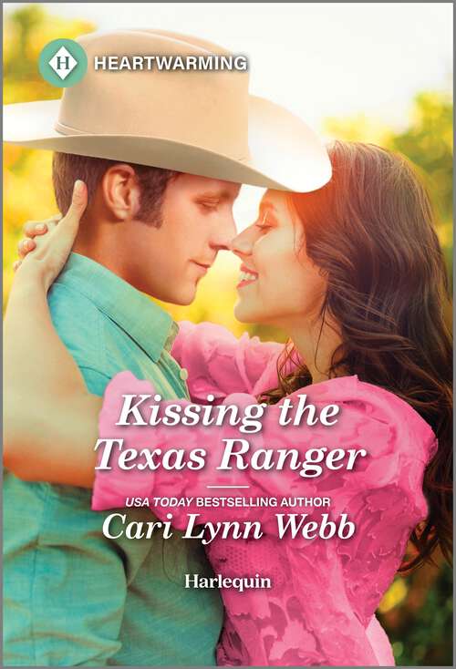 Book cover of Kissing the Texas Ranger: A Clean and Uplifting Romance (Original) (A Three Springs, Texas Romance)