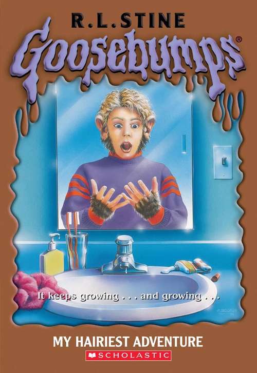 Book cover of My Hairiest Adventure (Goosebumps #26)