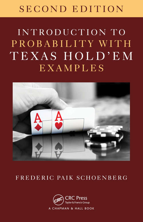 Book cover of Introduction to Probability with Texas Hold’em Examples
