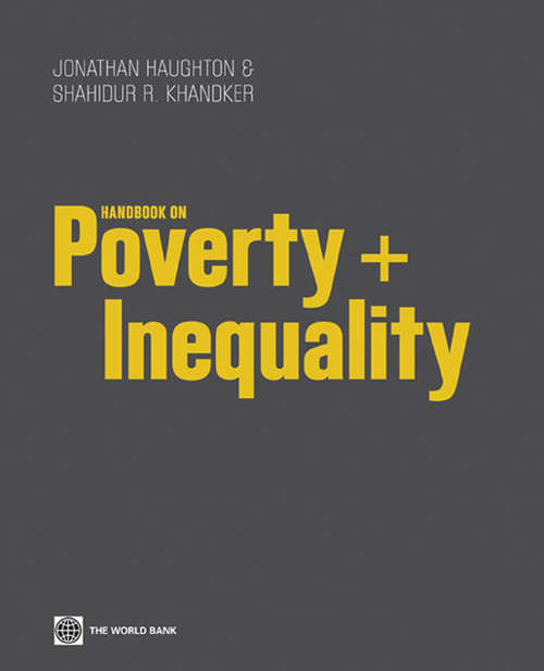 Book cover of Handbook on Poverty and Inequality