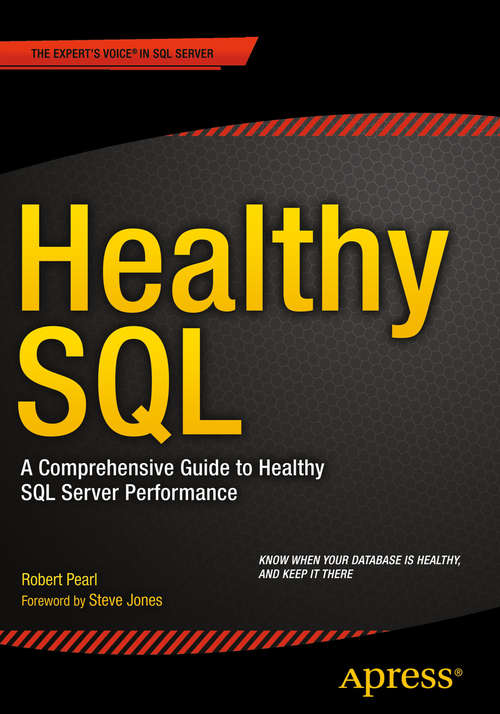 Book cover of Healthy SQL